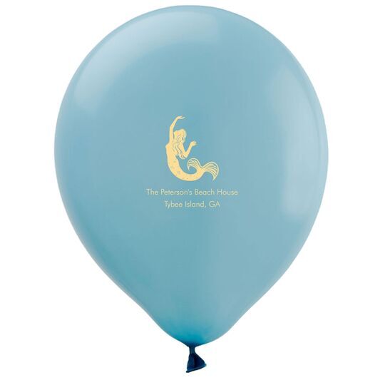 Mermaid Latex Balloons